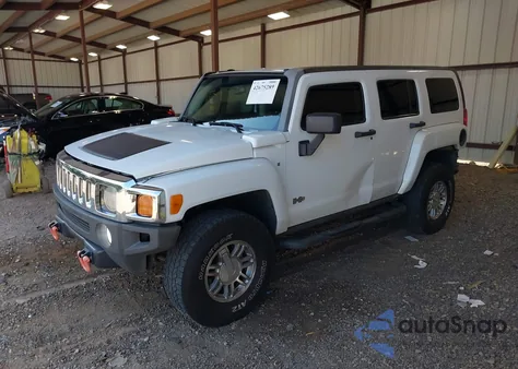 2007 Hummer H3 Suv z USA, uszkodzony, nr VIN 5GTDN13E478162945